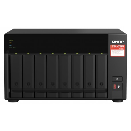 8-bay NAS, AMD Ryzen V1000 series V1500B 4C 8T